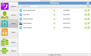 Medical Software For Mac - patients