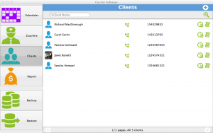 Courier Software for Mac - clients