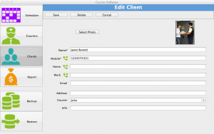 Courier Software for Mac - edit client